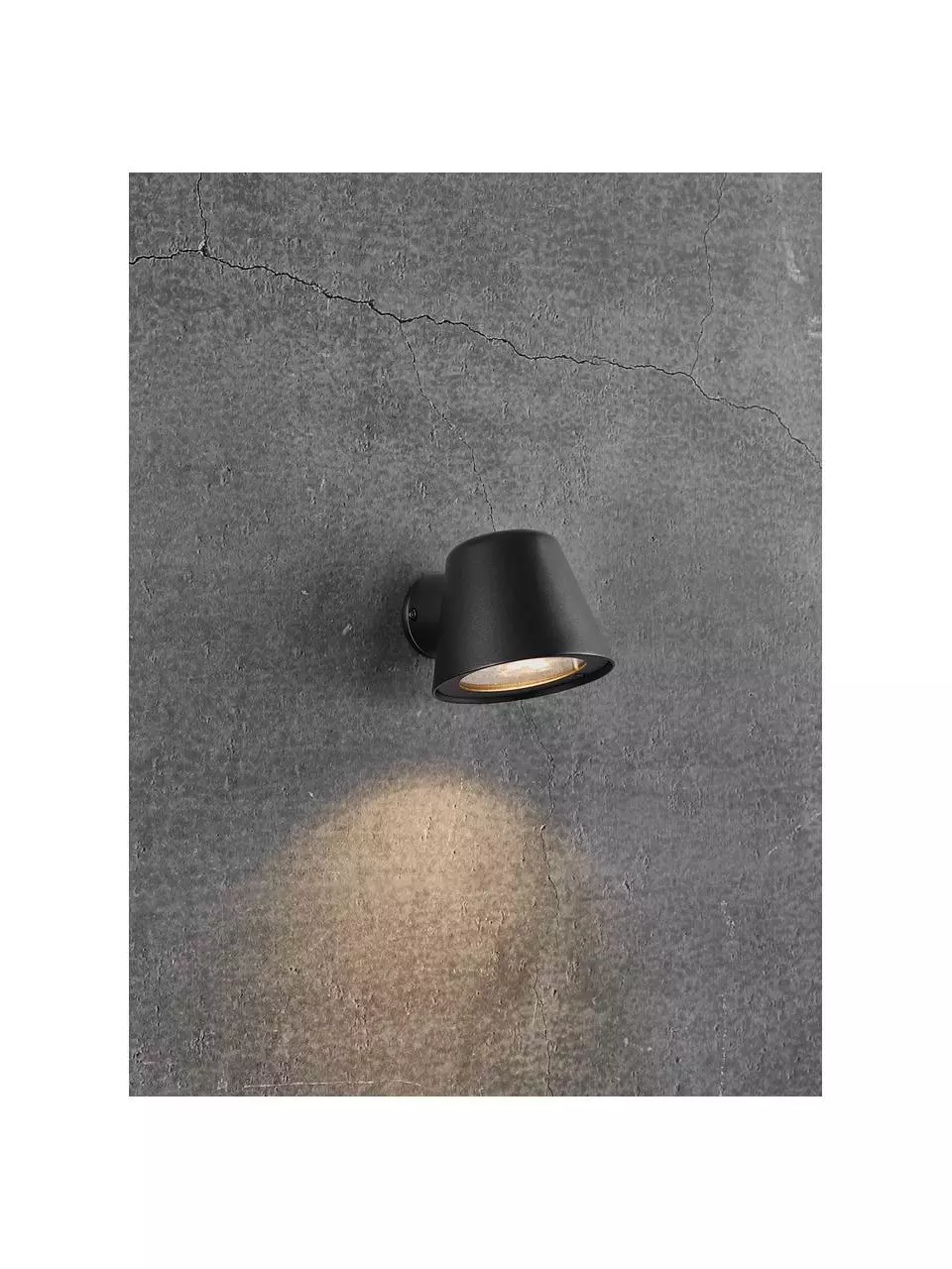 Nordlux Außenwandleuchte Aleria in Schwarz, B 12 x H 11 cm 6 Nordlux Außenwandleuchte Aleria in Schwarz, B 12 x H 11 cm – Bild 4