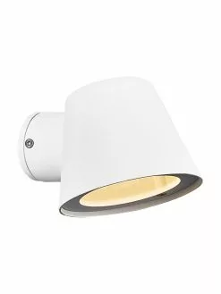 Nordlux Außenwandleuchte Aleria in Weiß, B 12 x H 11 cm