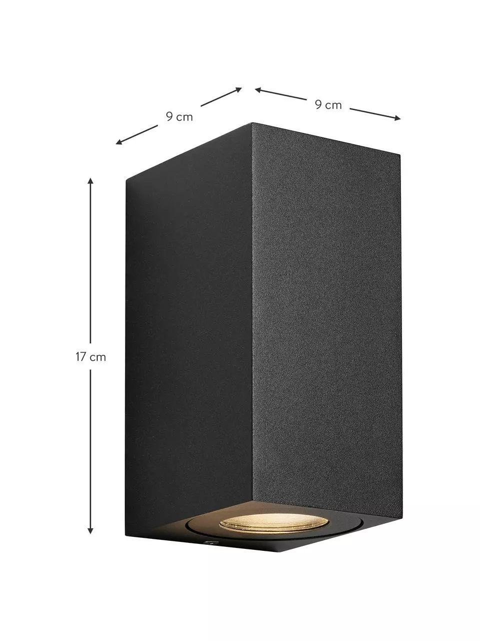Nordlux Außenwandleuchte Canto Kubi, B 9 x H 17 cm 5 Nordlux Außenwandleuchte Canto Kubi, B 9 x H 17 cm – Bild 3
