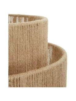 Westwing Collection Boho-Pendelleuchte Cecillia aus Jute, Ø 45 x H 33 cm -Leuchten Verkaufsladen Boho Pendelleuchte Cecillia aus Jute 5