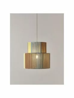 Westwing Collection Boho-Pendelleuchte Lace aus Leinenfäden, Ø 40 x H 40 cm 12 Westwing Collection Boho-Pendelleuchte Lace aus Leinenfäden, Ø 40 x H 40 cm -Leuchten Verkaufsladen Boho Pendelleuchte Lace aus Leinenfaden 10