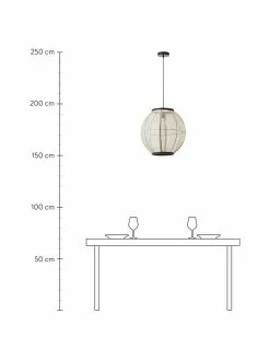 Boho-Pendelleuchte Tanah, Ø 47 x H 47 cm 10 Boho-Pendelleuchte Tanah, Ø 47 x H 47 cm -Leuchten Verkaufsladen Boho Pendelleuchte Tanah 2