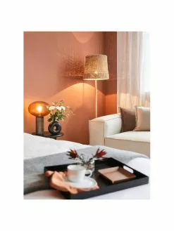 Bloomingville Boho-Stehlampe Ratto aus Gummibaumholz, Ø 40 x H 160 cm -Leuchten Verkaufsladen Boho Stehlampe Ratto aus Gummibaumholz 4