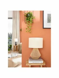 Westwing Collection Boho-Tischlampe Cecillia aus Jute, Ø 32 x H 48 cm 9 Westwing Collection Boho-Tischlampe Cecillia aus Jute, Ø 32 x H 48 cm -Leuchten Verkaufsladen Boho Tischlampe Cecillia aus Jute 1