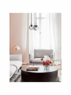 Westwing Collection Cluster-Pendelleuchte Edie aus Rauchglas, B 30 x T 30 cm -Leuchten Verkaufsladen Cluster Pendelleuchte Edie aus Rauchglas 2