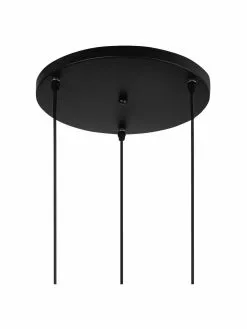 Cluster-Pendelleuchte Spada aus Glas, Ø 40 x H 28 cm -Leuchten Verkaufsladen Cluster Pendelleuchte Spada aus Glas 4