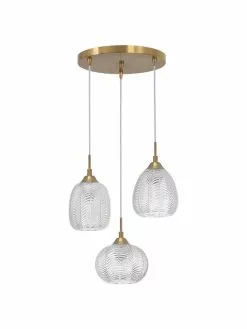 Cluster-Pendelleuchte Vario aus satiniertem Glas, Ø 39 x H 24 cmNur noch wenige verfügbar 11 Cluster-Pendelleuchte Vario aus satiniertem Glas, Ø 39 x H 24 cmNur noch wenige verfügbar -Leuchten Verkaufsladen Cluster Pendelleuchte Vario aus satiniertem Glas 3