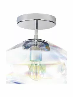 Westwing Collection Deckenleuchte Amora aus irisierendem Glas, Ø 35 x H 28 cm -Leuchten Verkaufsladen Deckenleuchte Amora aus irisierendem Glas 3