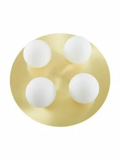 Westwing Collection Deckenleuchte Hitch aus Opalglas, Ø 36 x H 12 cm 11 Westwing Collection Deckenleuchte Hitch aus Opalglas, Ø 36 x H 12 cm -Leuchten Verkaufsladen Deckenleuchte Hitch aus Opalglas 3