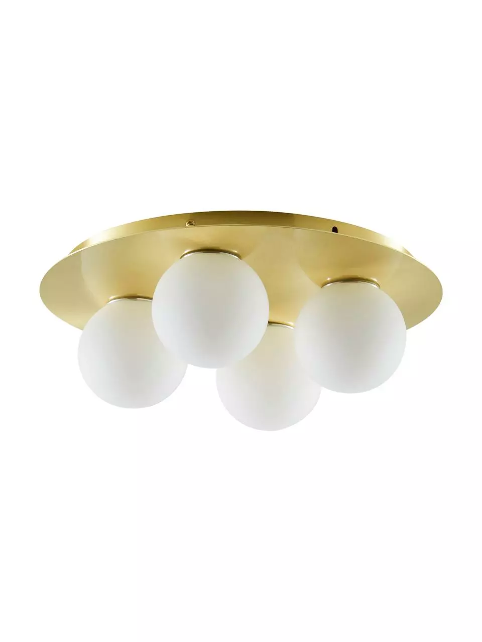 Westwing Collection Deckenleuchte Hitch aus Opalglas, Ø 36 x H 12 cm 3 Westwing Collection Deckenleuchte Hitch aus Opalglas, Ø 36 x H 12 cm