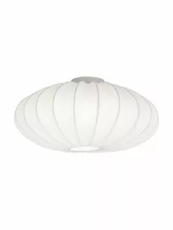 Deckenleuchte Mamsell aus Stoff, Ø 55 x H 26 cm