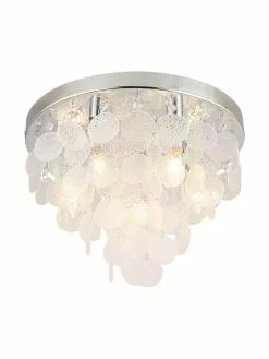 Deckenleuchte Pardo aus Glas, Ø 55 x H 34 cm