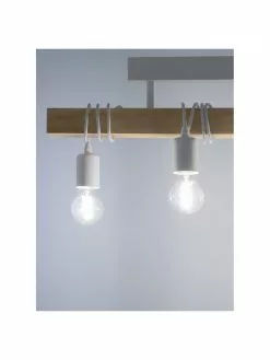 Deckenleuchte Townshend aus Holz, B 55 x H 27 cm -Leuchten Verkaufsladen Deckenleuchte Townshend aus Holz 4