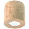 Deckenspot Roda aus Holz, Ø 10 x H 12 cm 1 Deckenspot Roda aus Holz, Ø 10 x H 12 cm -Leuchten Verkaufsladen Deckenspot Roda aus Holz