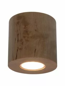 Deckenspot Roda aus Holz, Ø 10 x H 12 cm -Leuchten Verkaufsladen Deckenspot Roda aus Holz 3