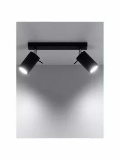 Deckenstrahler Etna in Schwarz, B 30 x H 15 cm -Leuchten Verkaufsladen Deckenstrahler Etna in Schwarz 17