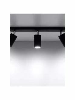 Deckenstrahler Etna in Schwarz, B 45 x H 15 cm -Leuchten Verkaufsladen Deckenstrahler Etna in Schwarz 9