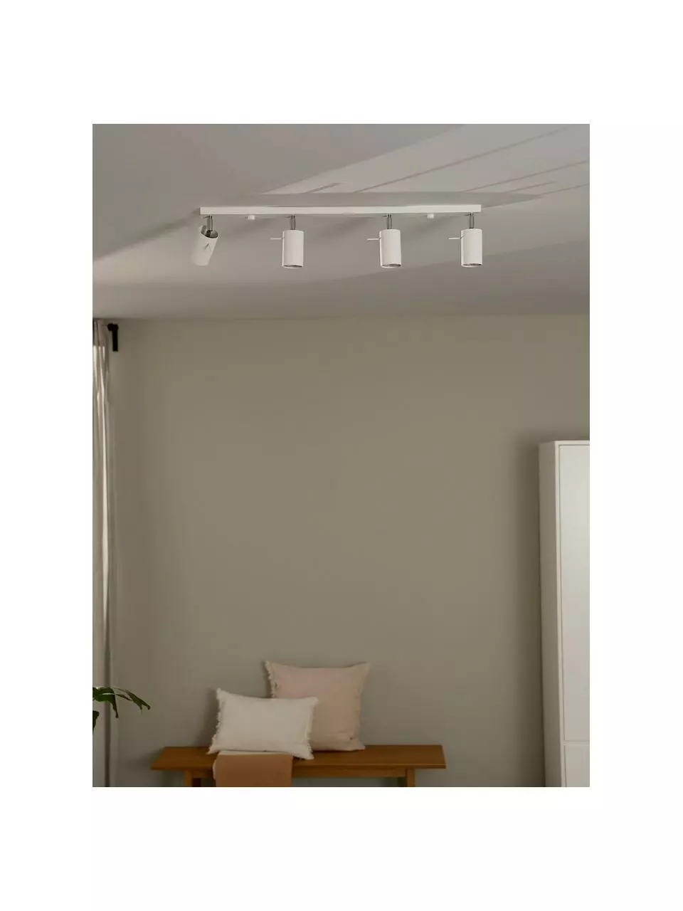 Deckenstrahler Etna in Weiß, B 81 x H 16 cm 8 Deckenstrahler Etna in Weiß, B 81 x H 16 cm – Bild 6