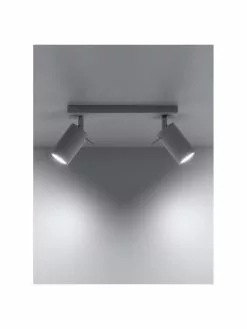 Deckenstrahler Etna in Weiß, B 30 x H 15 cm 11 Deckenstrahler Etna in Weiß, B 30 x H 15 cm -Leuchten Verkaufsladen Deckenstrahler Etna in Weiss 15