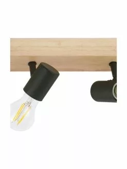 Deckenstrahler Townshend aus Holz, B 63 x H 13 cm -Leuchten Verkaufsladen Deckenstrahler Townshend aus Holz 19