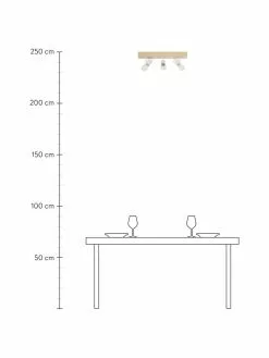 Deckenstrahler Townshend aus Holz, B 48 x H 13 cmNur noch wenige verfügbar -Leuchten Verkaufsladen Deckenstrahler Townshend aus Holz 7