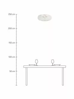 Westwing Collection Design Deckenleuchte Evelyn aus Bambus, weiß, Ø 50 x H 20 cm 11 Westwing Collection Design Deckenleuchte Evelyn aus Bambus, weiß, Ø 50 x H 20 cm -Leuchten Verkaufsladen Design Deckenleuchte Evelyn aus Bambus weiss 3