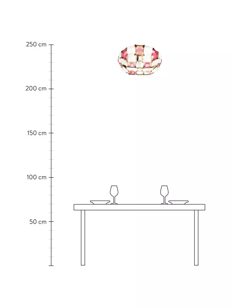 Slamp Design Deckenleuchte Mida aus Kunststoff, B 50 x H 16 cm 4 Slamp Design Deckenleuchte Mida aus Kunststoff, B 50 x H 16 cm – Bild 2