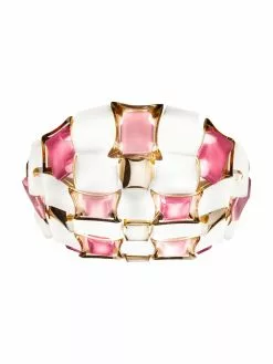 Slamp Design Deckenleuchte Mida aus Kunststoff, B 50 x H 16 cm