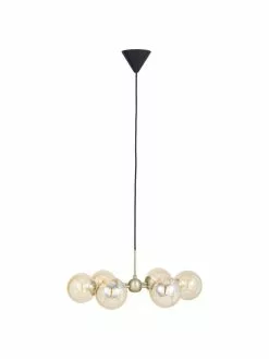 Halo Design Design Pendelleuchte Atom aus Glas, Ø 57 x H 28 cm -Leuchten Verkaufsladen Design Pendelleuchte Atom aus Glas 3