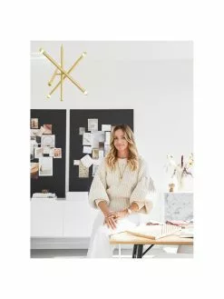 Westwing Collection Design Pendelleuchte Sticks, Ø 60 cm -Leuchten Verkaufsladen Design Pendelleuchte Sticks 8