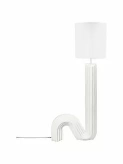 Westwing Collection Design Stehlampe Luomo, B 72 x H 153 cm