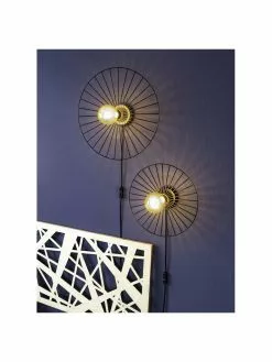 Design Wandleuchte Antonella mit Stecker, Ø 35 cm -Leuchten Verkaufsladen Design Wandleuchte Antonella mit Stecker 5