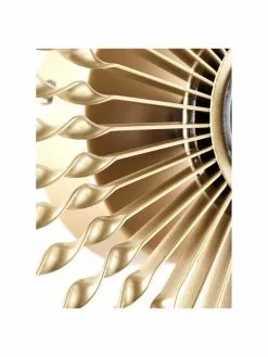 Design Wandleuchte Mendoza in Messing, Ø 33 cm -Leuchten Verkaufsladen Design Wandleuchte Mendoza in Messing 4