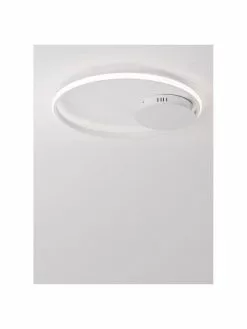 Dimmbare LED-Deckenleuchte Fuline in Weiß, Ø 50 x H 5 cmNur noch wenige verfügbar 11 Dimmbare LED-Deckenleuchte Fuline in Weiß, Ø 50 x H 5 cmNur noch wenige verfügbar -Leuchten Verkaufsladen Dimmbare LED Deckenleuchte Fuline in Weiss 3