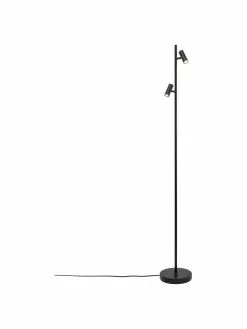 Nordlux Dimmbare LED-Leselampe Omari in Schwarz, B 20 x H 141 cm