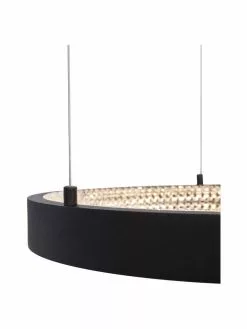 Dimmbare LED-Pendelleuchte Preston in Schwarz, Ø 40 x H 120 cm 12 Dimmbare LED-Pendelleuchte Preston in Schwarz, Ø 40 x H 120 cm -Leuchten Verkaufsladen Dimmbare LED Pendelleuchte Preston in Schwarz 4