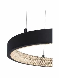 Dimmbare LED-Pendelleuchte Preston in Schwarz, Ø 40 x H 120 cm 13 Dimmbare LED-Pendelleuchte Preston in Schwarz, Ø 40 x H 120 cm -Leuchten Verkaufsladen Dimmbare LED Pendelleuchte Preston in Schwarz 5