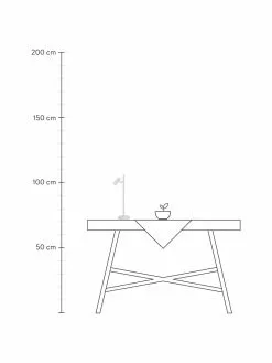 Nordlux Dimmbare LED-Schreibtischlampe Omari in Weiß, B 10 x H 40 cm 10 Nordlux Dimmbare LED-Schreibtischlampe Omari in Weiß, B 10 x H 40 cm -Leuchten Verkaufsladen Dimmbare LED Schreibtischlampe Omari in Weiss 2