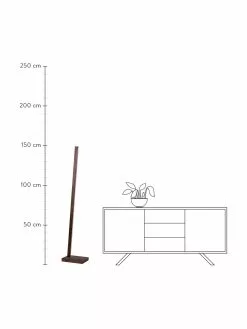 Dimmbare LED-Stehlampe Linus aus Holz, B 20 x H 150 cm 9 Dimmbare LED-Stehlampe Linus aus Holz, B 20 x H 150 cm -Leuchten Verkaufsladen Dimmbare LED Stehlampe Linus aus Holz 2