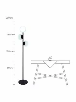 Dimmbare Outdoor Stehlampe Globy mit Stecker, Ø 42 x H 175 cm 10 Dimmbare Outdoor Stehlampe Globy mit Stecker, Ø 42 x H 175 cm -Leuchten Verkaufsladen Dimmbare Outdoor Stehlampe Globy mit Stecker 2