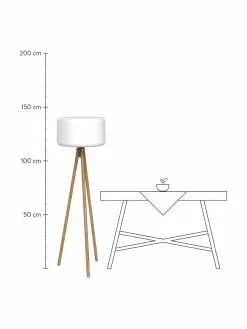 Dimmbare Tripod LED-Gartenleuchte Chloe mit Stecker und Fernbedienung, Ø 45 x H 140 cmNur noch wenige verfügbar -Leuchten Verkaufsladen Dimmbare Tripod LED Gartenleuchte Chloe mit Stecker und Fernbedienung 2