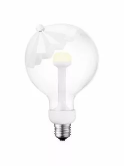 E27 Leuchtmittel, 400lm, dimmbar, warmweiß, 1 Stück, Ø 12 x H 19 cm