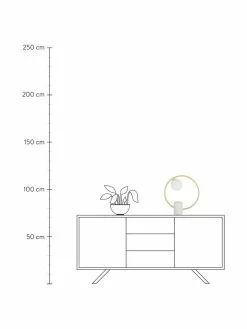 Westwing Collection Glam-Tischlampe Soho mit Marmorfuß, B 40 x H 42 cm -Leuchten Verkaufsladen Glam Tischlampe Soho mit Marmorfuss 2