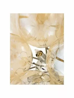 By Rydens Glaskugel-Deckenleuchte Gross, Ø 50 x H 27 cm -Leuchten Verkaufsladen Glaskugel Deckenleuchte Gross 5