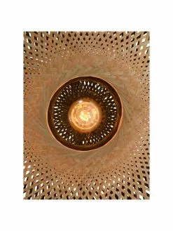 Große Bambus-Wandleuchte Kalimantan mit Stecker in Braun-Schwarz, Ø 60 x T 15 cm 8 Große Bambus-Wandleuchte Kalimantan mit Stecker in Braun-Schwarz, Ø 60 x T 15 cm -Leuchten Verkaufsladen Grosse Bambus Wandleuchte Kalimantan mit Stecker in Braun Schwarz 2