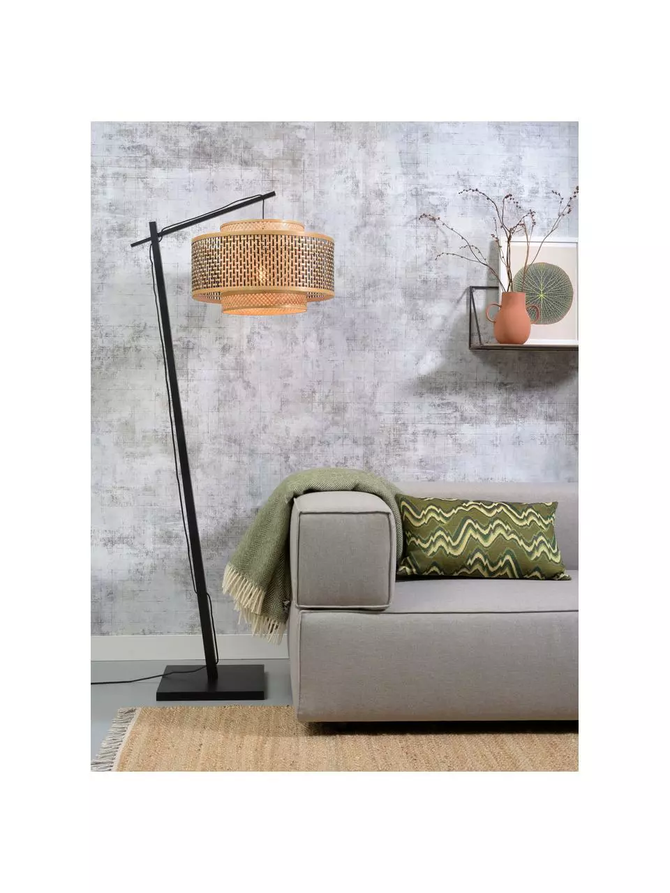 Große Bogenlampe Bhutan aus Bambus, Ø 50 x H 176 cmNur noch 1 Artikel verfügbar 4 Große Bogenlampe Bhutan aus Bambus, Ø 50 x H 176 cmNur noch 1 Artikel verfügbar – Bild 2