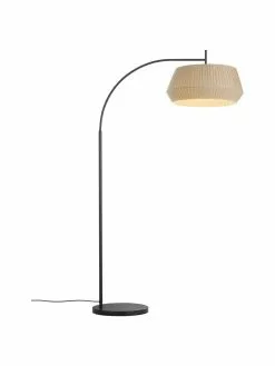 Nordlux Große Bogenlampe Dicte aus Faltenstoff, B 104 x H 180 cm -Leuchten Verkaufsladen Grosse Bogenlampe Dicte aus Faltenstoff 4