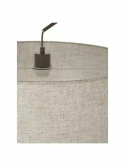 Westwing Collection Große Bogenlampe Niels in Braun-Beige, Ø 50 x H 218 cm -Leuchten Verkaufsladen Grosse Bogenlampe Niels in Braun Beige 5