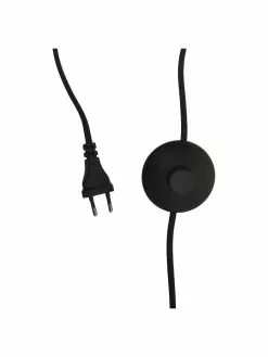 Westwing Collection Große Bogenlampe Niels in Chrom-Schwarz, Ø 50 x H 218 cm -Leuchten Verkaufsladen Grosse Bogenlampe Niels in Chrom Schwarz 2