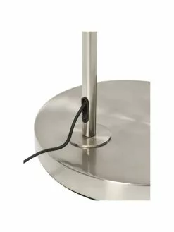 Westwing Collection Große Bogenlampe Niels in Chrom-Schwarz, Ø 50 x H 218 cm -Leuchten Verkaufsladen Grosse Bogenlampe Niels in Chrom Schwarz 5